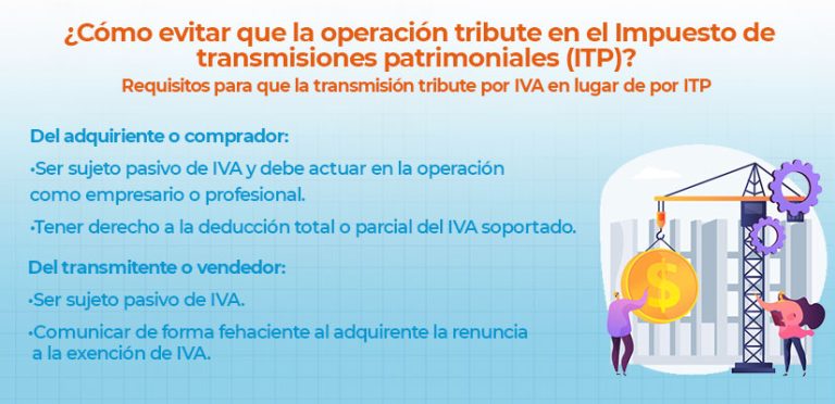 Requisitos Para Evitar El Impuesto De Transmisiones Patrimoniales Itp