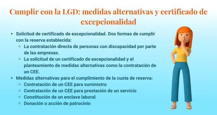 Medidas Alternativas Para La Ley General De Discapacidad