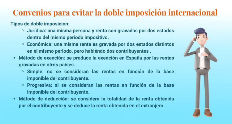 convenios para evitar la doble imposicion